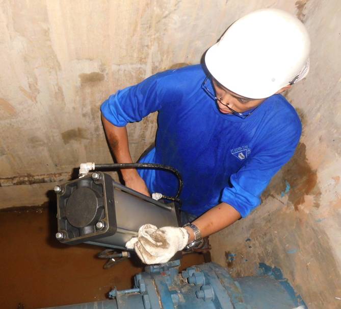 PT Anglo Niaga Jaya Work Replacement  & Maintenance Pneumatic Actuator  – AETRA Jakarta Timur_1